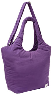 Bolso de hombro Roka Oxford mediano Taslon - Púrpura uva gótica