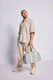 Bolso Bowling Hindbag Charlie - Rayas Azules