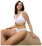 Tanga Triumph Amourette Hipster - Blanco