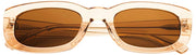 MessyWeekend Leon Blue Light Gafas de lectura de sol - Marrón/Beige melocotón