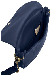 Bolso de hombro Hindbag Margault - Terciopelo Azul Marino