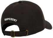 Superdry & Co Gorra de béisbol bordada SD - Negro vintage
