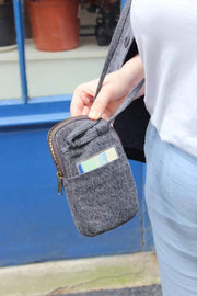 Bolso para teléfono Hindbag Bill - Gris vaquero