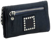 Monedero Campomaggi Pistoia Stud - Azul