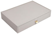 Organizador de maquillaje con cajones extragrandes Stackers - Taupe