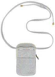 Bolso para teléfono Hindbag Bill - Rayas azules