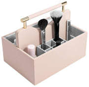 Organizador de cosméticos Stackers Classic - Rubor y dorado