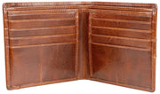 Cartera plegable Dents Itchen - Marrón coñac