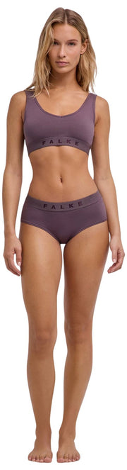 Falke Daily Comfort - Pack de 2 bralettes tipo corpiño - rosa/púrpura
