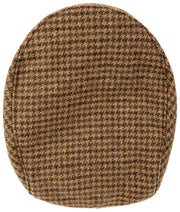 Gorra plana Dents Blashford Tweed - Castaño Marrón
