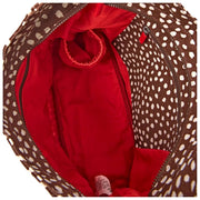Roka Hoxton Bolso de hombro grande de lona de algodón - Mancha marrón