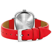 Reloj de pulsera danés Elvsten de diseño - Rojo
