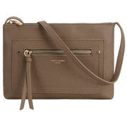 David Jones Basic Small Across Body Bag - Dark Taupe