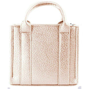 David Jones Small Square Grab Handbag - Ivory Grey