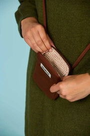 Bolso para teléfono Hindbag Bill - Marrón chocolate