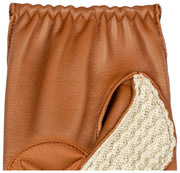 Guantes de conducción de cuero The Suited Racer Hatcher de Dents - Cognac Tan