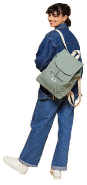 Mochila Eliot de bolsas hindúes - azul Sage