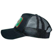 john-hatter-bad-santa-aluminium-trucker-cap---blackgreenred-34329292