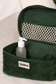 Hindbag Gaspard Vanity Bag - Terciopelo Verde Pino