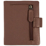 Cartera plegable con tarjetero Dents Aire - Marrón chocolate