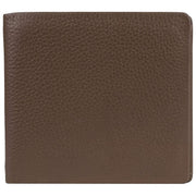 Cartera plegable Dents Aire Coin - Marrón chocolate