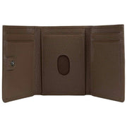 Cartera con tarjetero triple Dents Aire - Marrón chocolate