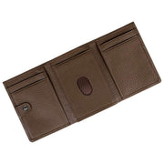 Cartera con tarjetero triple Dents Aire - Marrón chocolate