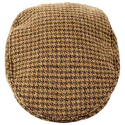 Gorra plana Dents Blashford Tweed - Castaño Marrón