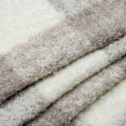Bufanda Dents Buffalo Check Boucle - Marfil Blanco/Beige