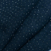 Bufanda brillante con adornos Dents - Azul marino