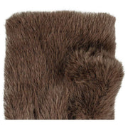 Manoplas de piel sintética sin dedos Dents - Mocca Brown