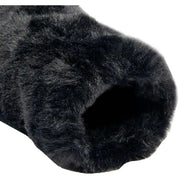 Dents Fingerless Faux Mittens - Black