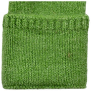 Calentadores de muñeca de punto sin dedos Dents - Verde manzana