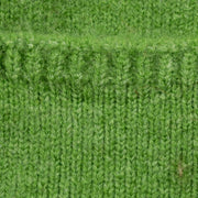 Calentadores de muñeca de punto sin dedos Dents - Verde manzana