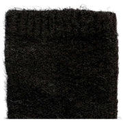 Calentadores de muñeca de punto sin dedos Dents - Negro