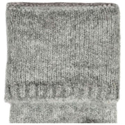 Calentadores de muñeca de punto sin dedos Dents - Gris paloma