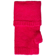 Calentadores de muñeca de punto sin dedos Dents - Rosa fucsia