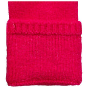 Calentadores de muñeca de punto sin dedos Dents - Rosa fucsia
