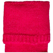 Calentadores de muñeca de punto sin dedos Dents - Rosa fucsia