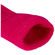 Calentadores de muñeca de punto sin dedos Dents - Rosa fucsia