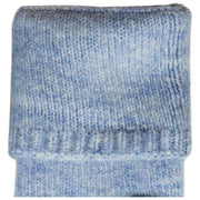 Calentadores de muñeca de punto sin dedos Dents - Azul pálido