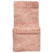 Calentadores de muñeca de punto sin dedos Dents - Rosa pálido
