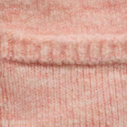 Calentadores de muñeca de punto sin dedos Dents - Rosa pálido
