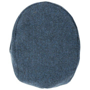 Gorra plana Dents Grafham Herringbone Tweed - Marine Navy