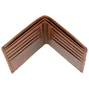 Cartera plegable Dents Itchen - Marrón coñac