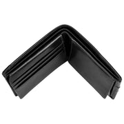 Cartera plegable Dents Itchen Coin - Negro