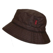 Dents Kennick Halley Stevensons Waxed Cotton Bucket Hat - Brown