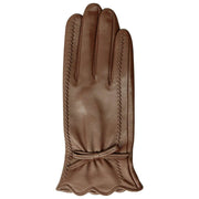 Guantes de cuero con pantalla táctil Dents Mosie - Marrón castaño
