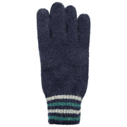 Guantes de punto acanalado Dents Salcombe - Azul marino