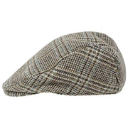 Gorra plana Dents Stanwick de tweed - Marrón